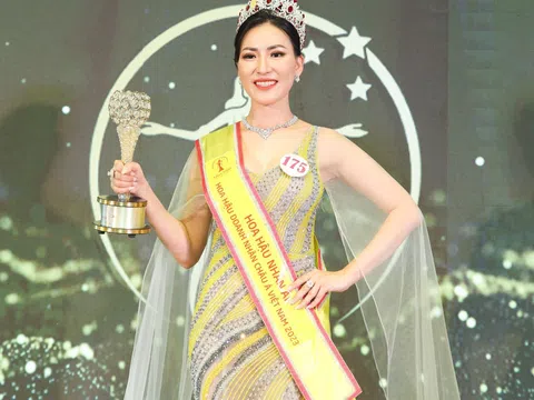 Chung kết Hoa hậu Doanh nhân Châu Á Việt Nam 2023: Danh hiệu Hoa hậu nhân ái gọi tên thí sinh Nguyễn Ngọc Hiếu