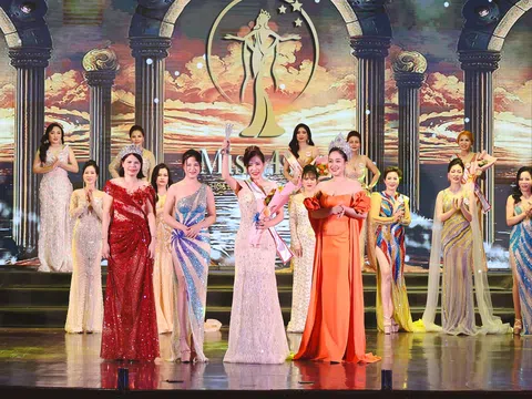Vũ Thị Quý được trao danh hiệu Người đẹp trí tuệ Hoa hậu Doanh nhân Châu Á Việt Nam 2023