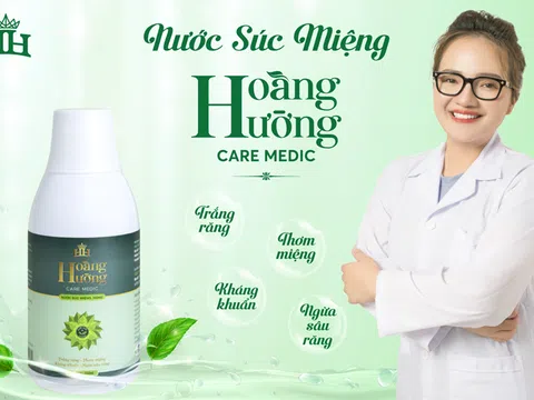 Nước súc miệng Hoàng Hường Care Medic mới ra mắt không chỉ được nhiều bạn trẻ đón nhận mà còn được chuyên gia đánh giá cao