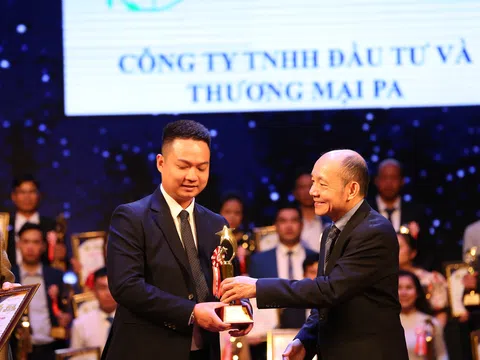 CEO Đoàn Trung Kiên, Giám đốc Công ty TNHH Đầu tư và Thương mại PA được vinh danh TOP 10 thương hiệu xuất sắc 3 miền năm 2022