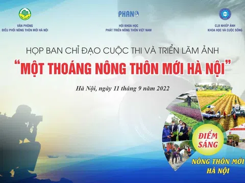 Cuộc thi và triển lãm ảnh “Một thoáng Nông thôn mới Hà Nội” thu hút gần 200 nghệ sĩ, nhiếp ảnh gia tranh tài