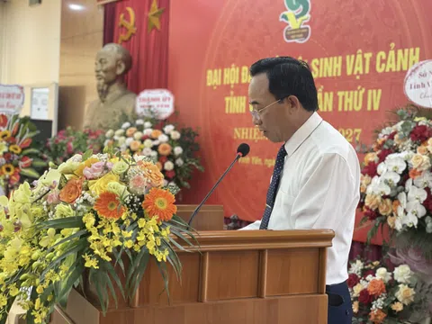 Nghệ nhân Dương Văn Sinh được bầu làm Chủ tịch Hội Sinh Vật Cảnh tỉnh Vĩnh Phúc khoá IV (2022 - 2027)