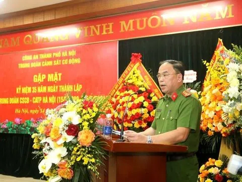 Trung đoàn Cảnh sát Cơ động CAPT Hà Nội: 35 năm xứng danh 'quả đấm thép' của Công an Thủ đô Anh hùng