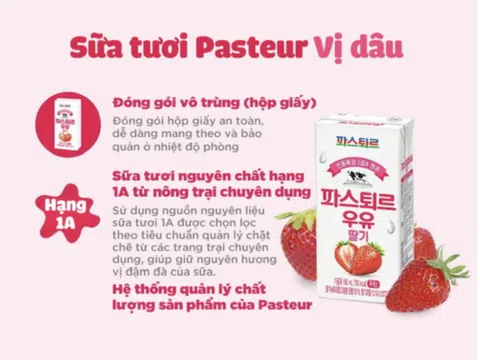 Ra mắt Sữa Lotte Pasteur dành cho trẻ em tại thị trường Việt Nam