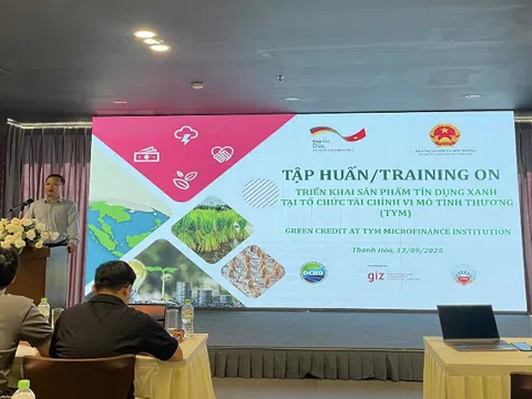 Tín dụng xanh: Bước tiên phong trong tài chính xanh cho phát triển bền vững