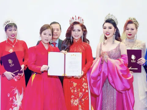 Vũ Thị Ánh Linh – Tầm nhìn và dấu ấn tại Hoa Hậu Doanh Nhân Hoà Bình Trái Đất Quốc Tế 2026