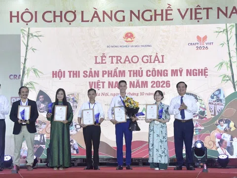 Tinh hoa thủ công mỹ nghệ Việt Nam: Hành trình khám phá 55 tuyệt tác nghệ thuật năm 2026