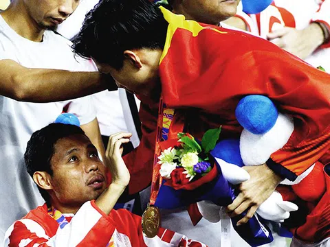 Evan Dimas: "Va chạm trong bóng đá là bình thường, tôi không giận Văn Hậu"