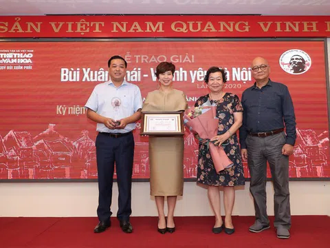 Dự án nghệ thuật công cộng phường Phúc Tân nhận Giải thưởng Bùi Xuân Phái – Vì tình yêu Hà Nội