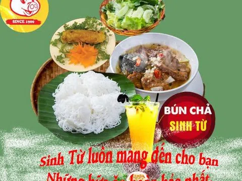 Bún chả Sinh Từ - món ăn làm rạng danh ẩm thực Hà Thành