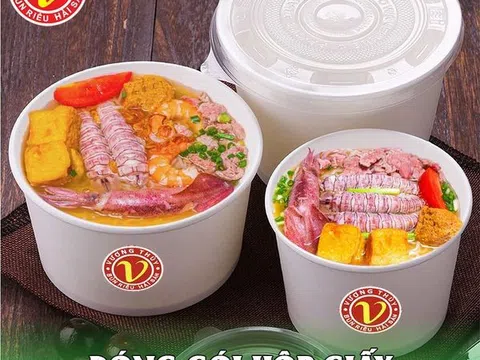 Hương Vị Bún Riêu Hải Sản Vương Thủy xua tan cái lạnh Hà Nội