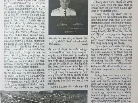 Báo Người công giáo Việt Nam giới thiệu cuốn sách mới về Đại tướng Võ Nguyên Giáp