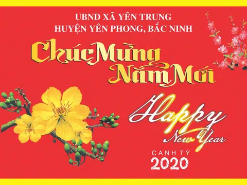 UBND xã Yên Trung (Yên Phong, Bắc Ninh): Chúc mừng năm mới!