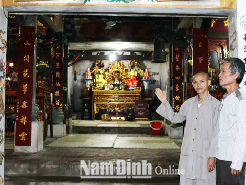Nam Định: Độc đáo di tích thờ nhị vị công chúa thời Trần