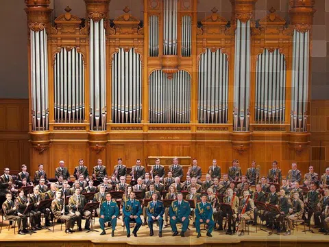 Dàn nhạc Lực lượng vệ binh quốc gia Nga sắp biểu diễn tại Việt Nam