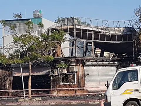 Vĩnh Phúc: Cháy quán lẩu khiến 4 người thiệt mạng