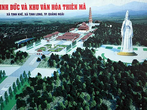 Quảng Ngãi: Đại lễ đặt đá xây dựng chánh điện chùa Minh Đức