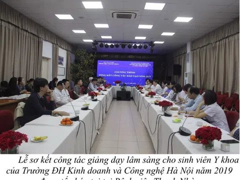 Tổng kết công tác đào tạo giảng dạy lâm sàng tại Bệnh viện Thanh Nhàn năm 2019