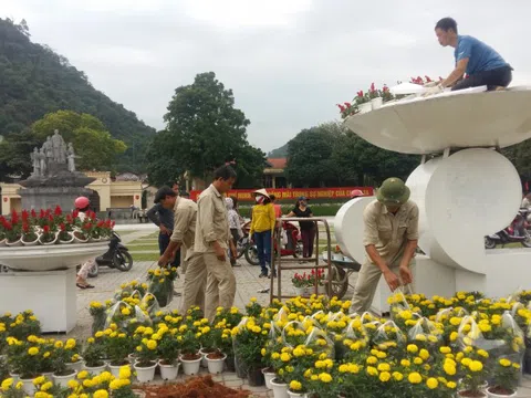 Thành phố Hà Giang chỉnh trang đô thị đón xuân