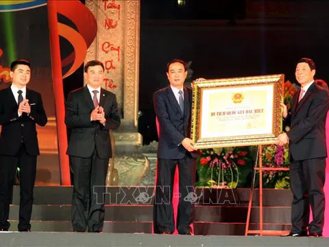 Bắc Giang: Đón nhận Bằng xếp hạng Di tích quốc gia đặc biệt Địa điểm chiến thắng Xương Giang