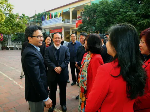 Hai lời hứa với Phó Thủ tướng của trường Tiểu học Ngọc Hà