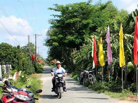 Huyện Cầu Kè, tỉnh Trà Vinh đạt chuẩn nông thôn mới