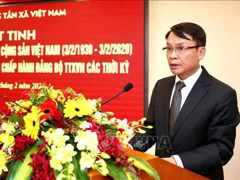 Kỷ niệm 90 năm Đảng Cộng sản Việt Nam: Phát triển TTXVN thành cơ quan chủ lực truyền thông đa phương tiện, có uy tín cao
