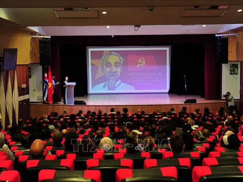 Cuba trọng thể kỷ niệm 90 năm thành lập Đảng Cộng sản Việt Nam