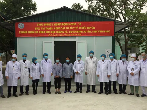 Vĩnh Phúc: 10/11 bệnh nhân được điều trị khỏi Covid 19 - Kinh nghiệm thành công ban đầu