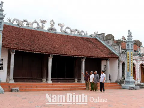 Nam Định: Các di tích thờ Thành hoàng làng ở Nghĩa Hưng
