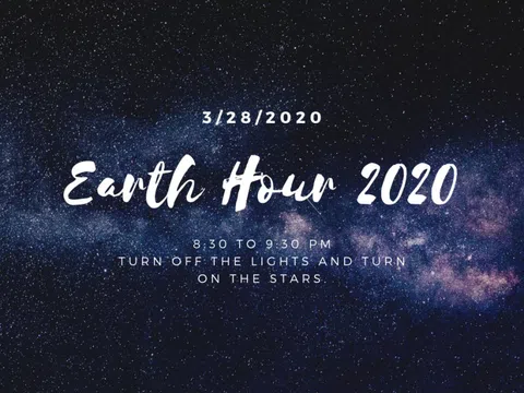 Hưởng ứng Giờ Trái đất năm 2020
