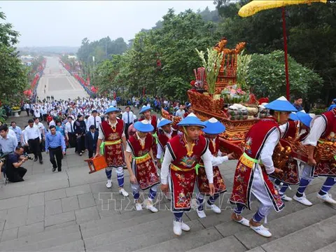 Phú Thọ: Giỗ Tổ Hùng Vương chỉ tổ chức ba lễ chính