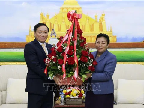 Lãnh đạo Đảng, Nhà nước Việt Nam chúc mừng 65 năm ngày thành lập Đảng NDCM Lào