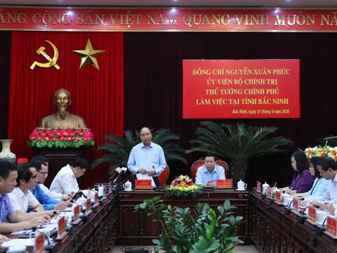 Thủ tướng Nguyễn Xuân Phúc làm việc với tỉnh Bắc Ninh