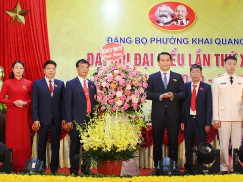 Vĩnh Phúc: Đảng bộ phường Khai Quang nâng cao năng lực lãnh đạo phát triển bền vững, đô thị văn minh