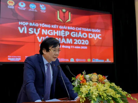 Tôn vinh 50 tác phẩm báo chí Vì sự nghiệp giáo dục Việt Nam 2020