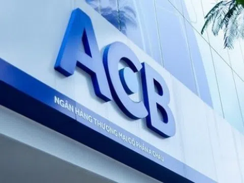 Lợi nhuận ACB cao kỷ lục gần 9.600 tỷ đồng nhờ tăng cho vay mới