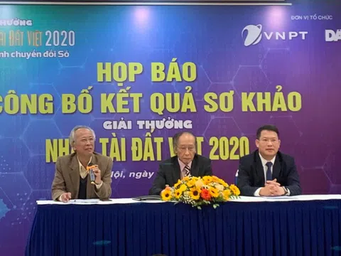 18 sản phẩm CNTT vào Chung khảo “Nhân tài Đất Việt” 2020