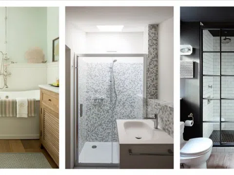 7 giải pháp tối đa hóa không gian phòng tắm nhỏ
