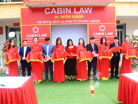 Khai trương Văn phòng đại diện Cabin Law TP Tuyên Quang