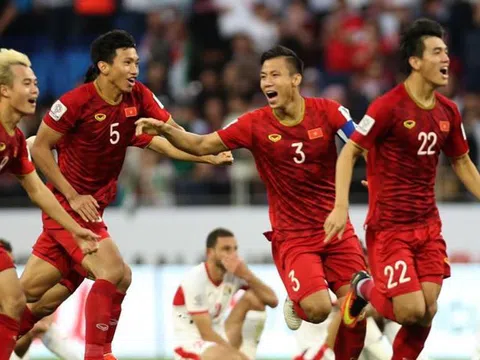 Cận cảnh bàn thắng của đội tuyên Việt Nam vào lưới Thái Lan.