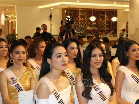 45 người đẹp bước vào vòng thi bán kết và chung kết cuộc thi Hoa hậu Hoàn vũ Việt Nam 2019