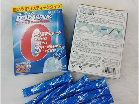 ION DRINK – Oresol Nhật Bản bổ sung chất điện giải, tăng cường sức khỏe được các bà mẹ tin dùng