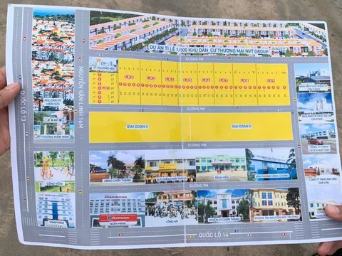 Chia sẻ thông tin về dấu hiệu "vẽ dự án" KDC Thương mại NVT Group quảng cáo rầm rộ ở Bình Phước?