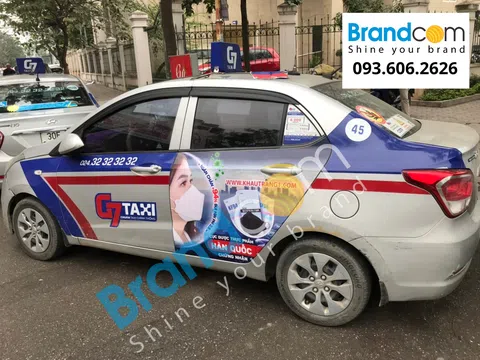 Quảng cáo xe bus và quảng cáo taxi - lựa chọn sao cho đúng