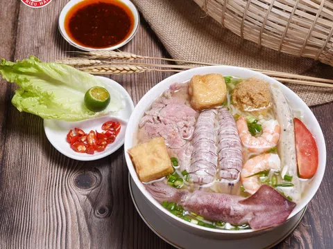 Bún riêu hải sản Vương Thủy - món ngon không thể bỏ qua