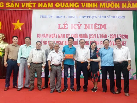 Vĩnh Long: Kỷ niệm 80 năm Ngày Nam Kỳ khởi nghĩa và 98 năm Ngày sinh Cố Thủ tướng Võ Văn Kiệt