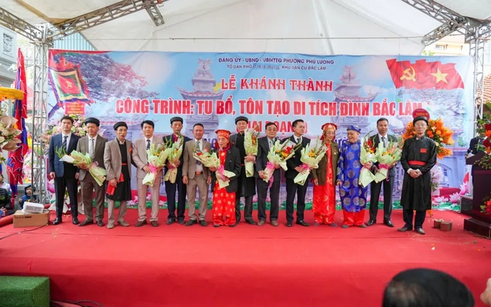 Khánh thành công trình tu bổ, tôn tạo Đình Bắc Lãm: Dấu mốc quan trọng trong việc bảo tồn di sản văn hóa