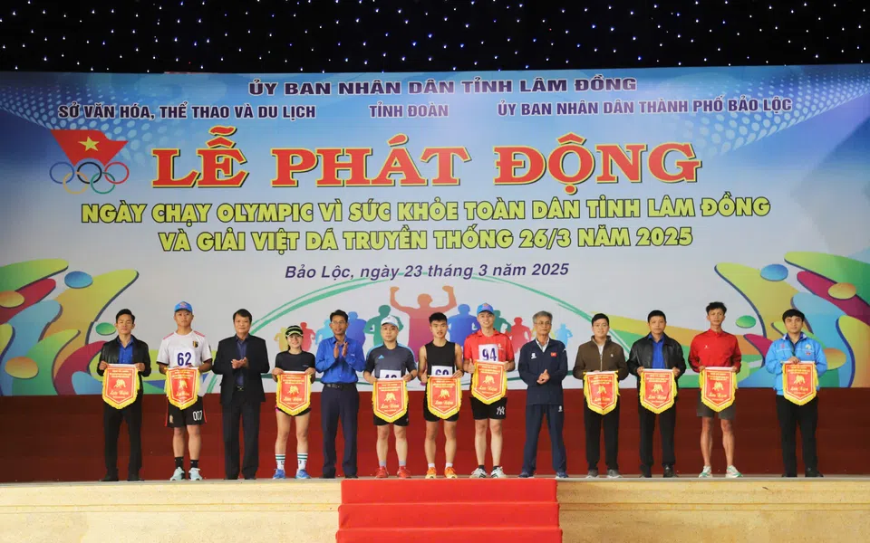 Lâm Đồng: Tổ chức Lễ phát động Ngày chạy Olympic vì sức khỏe toàn dân tỉnh Lâm Đồng và Giải Việt dã truyền thống 26/3 năm 2025