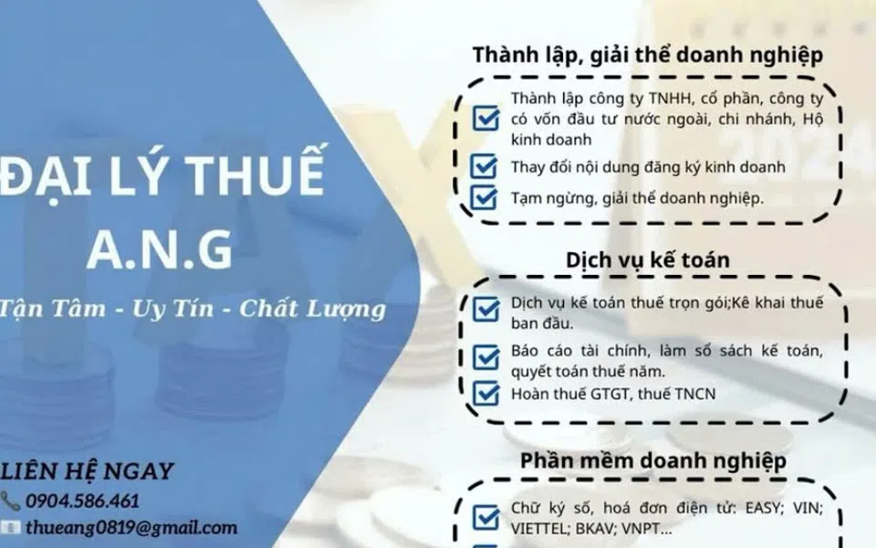 Đại lý thuế ANG